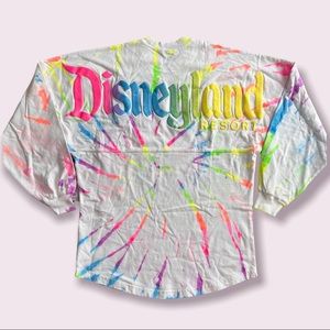 Disneyland Neon Splatter Womens Spirit Jersey XS